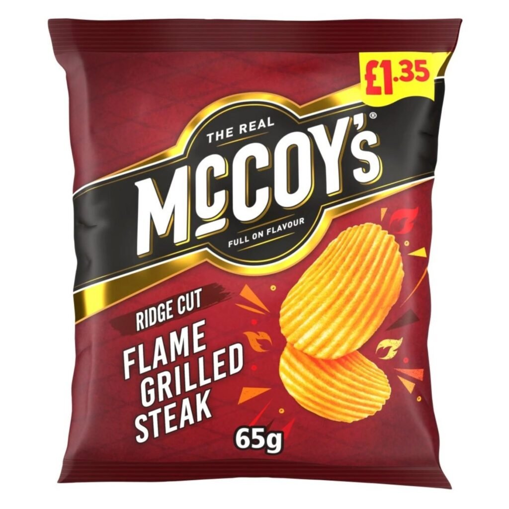 McCoys Flame Grilled Steak 65g