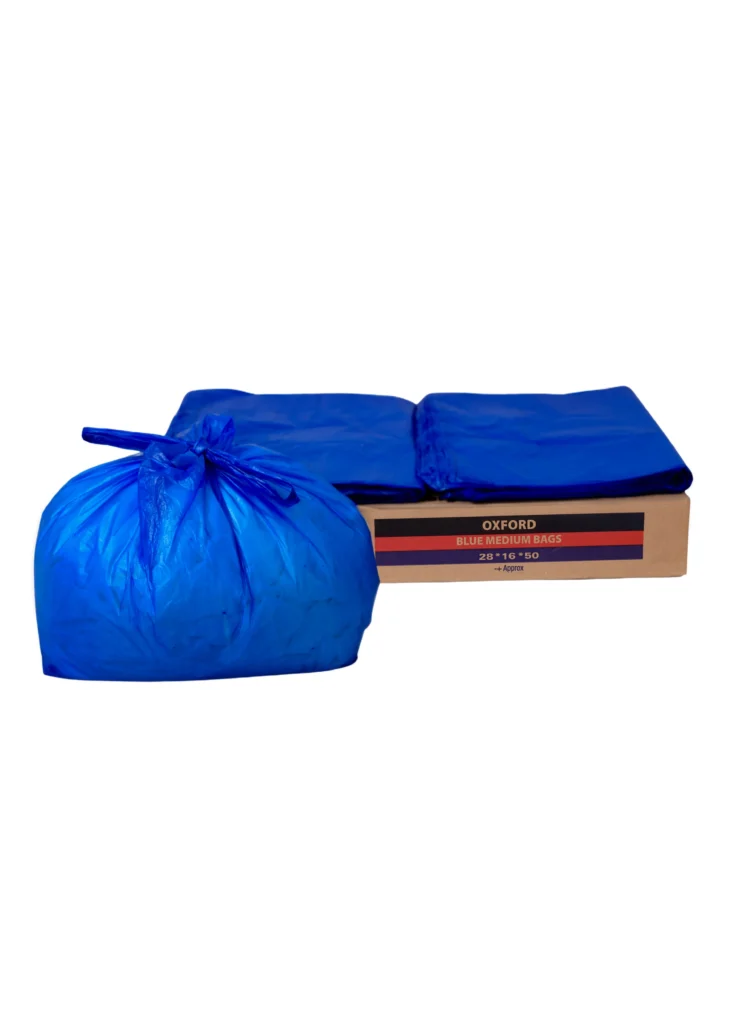 Medium Blue Carrier Bag