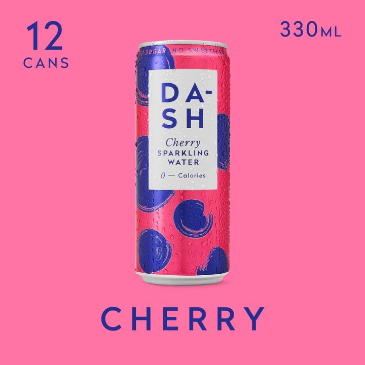 Dash Water Cherry 330ml