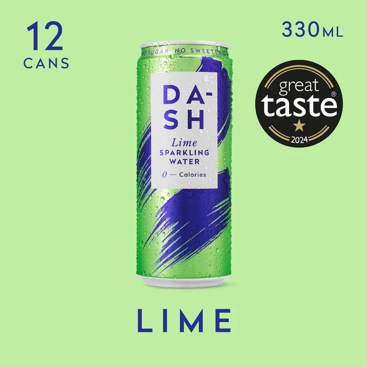 Dash Water Lime 330ml