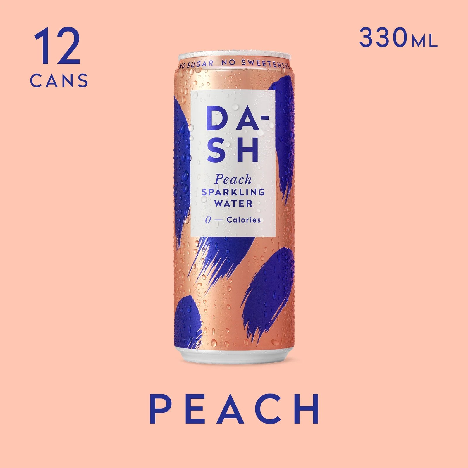 Dash Water Peach 330ml