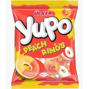 Ulker Yupo Peach Ring 80g